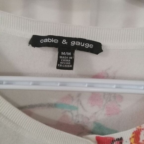 Gorgeous floral prints cardigan M - Picture 2 of 2